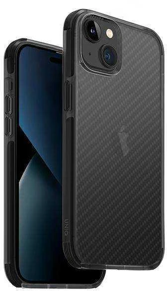 UNIQ Combat Dėklas Apple iPhone 14 Plus / 15 Plus 6,7″ carbon juodos spalvos
