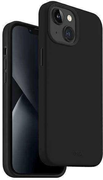 UNIQ Lino Dėklas Apple iPhone 14 Plus / 15 Plus 6,7″ midnight juodos spalvos