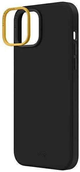 UNIQ Lino Dėklas Apple iPhone 14 Plus / 15 Plus 6,7″ midnight juodos spalvos