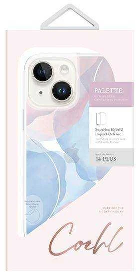 UNIQ Coehl Palette Dėklas Apple iPhone 14 Plus / 15 Plus 6,7″ dusk mėlynas