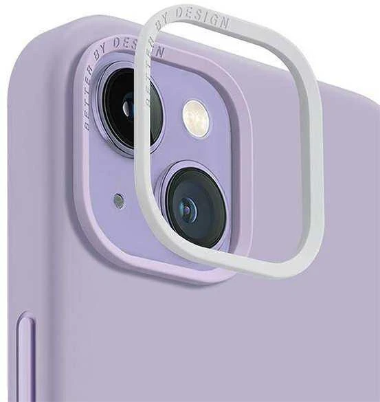 UNIQ Lino Dėklas Apple iPhone 14 Plus / 15 Plus 6,7″ lilac lavender