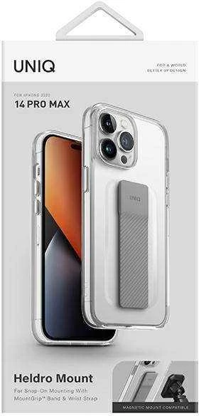 UNIQ Heldro Mount Dėklas Apple iPhone 14 Pro Max 6,7″ lucent clear