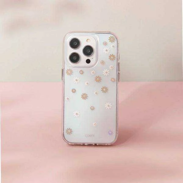 UNIQ Coehl Aster Dėklas Apple iPhone 14 Pro Max 6,7″ spring rožinės spalvos