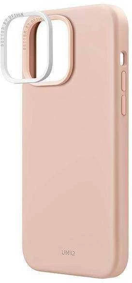 UNIQ Lino Dėklas Apple iPhone 14 Pro 6,1″ rožinės spalvos blush