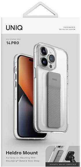 UNIQ Heldro Mount Dėklas Apple iPhone 14 Pro 6,1″ lucent clear