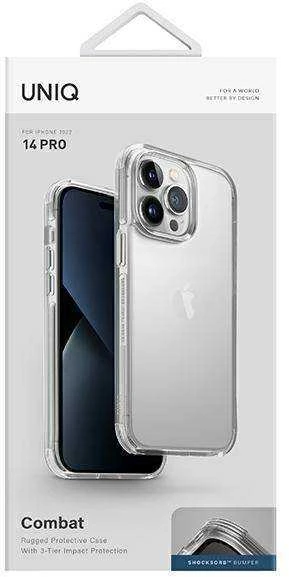 UNIQ Combat Dėklas Apple iPhone 14 Pro 6,1″ crystal clear