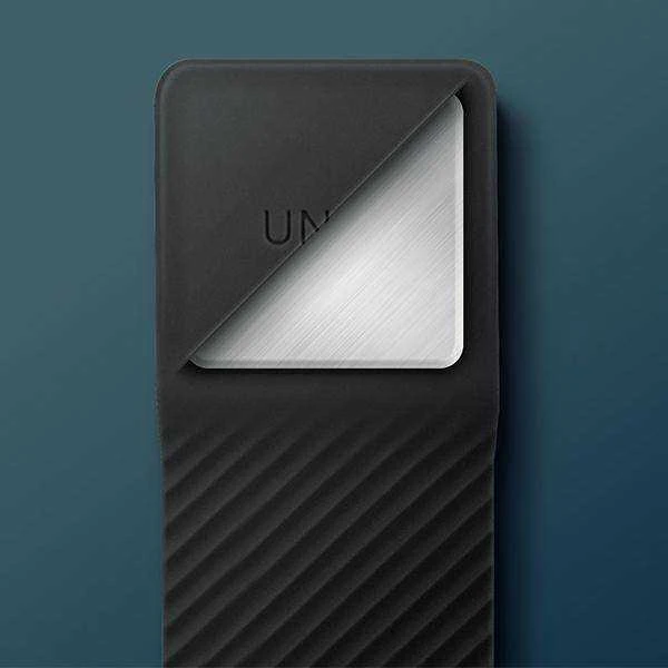 UNIQ dėklas Heldro Mount Apple iPhone 14 Pro 6,1″ pilkos spalvos