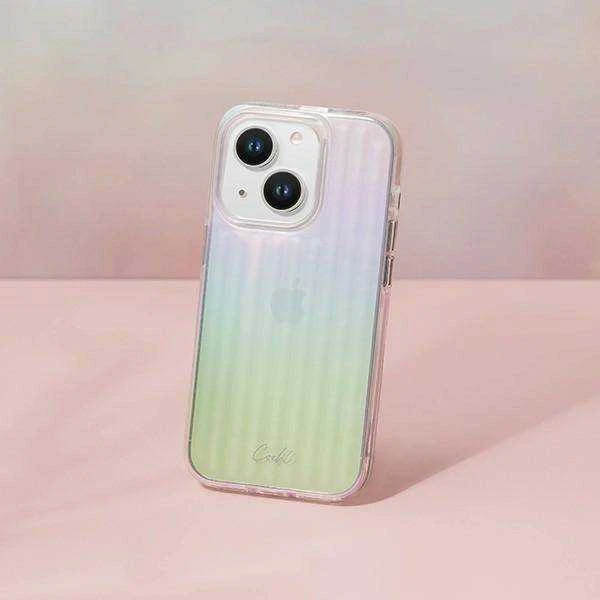UNIQ Coehl Linear Dėklas Apple iPhone 14 / 15 / 13 6,1″ iridescent