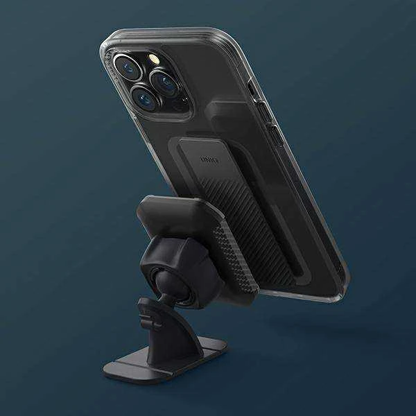 UNIQ Heldro Mount Dėklas Apple iPhone 14 / 15 / 13 6,1″ lucent clear