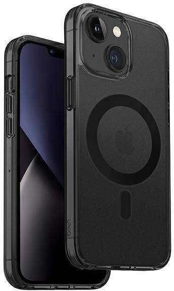 UNIQ LifePro Xtreme dėklas Apple iPhone 14 / 15 / 13 6,1" Magclick įkrovimas dūmų ir šerkšno spalvos