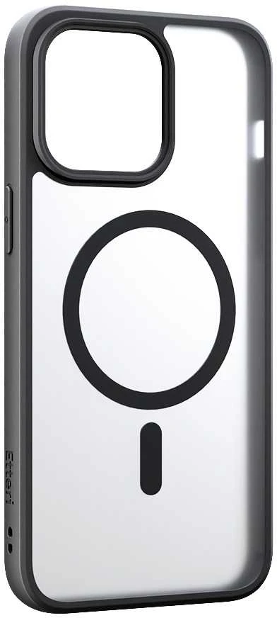 Dėklas Telforceone Etteri Matt Mag Apple iPhone 14 Pro 6.1" juoda spalva