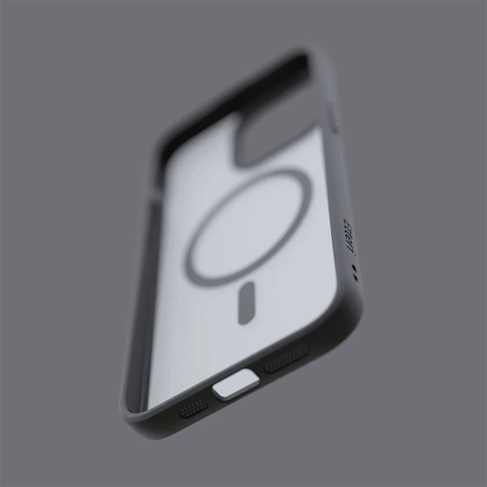 Dėklas Telforceone Eteri Matt Mag Apple iPhone 15 6.1" juoda spalva