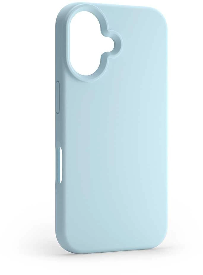 Dėklas Telforceone Etteri Silicone Apple iPhone 16 Plus 6,7" žydros spalvos