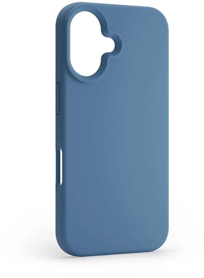 Dėklas Telforceone Etteri Silicone Apple iPhone 16 Plus 6,7" mėlynos spalvos