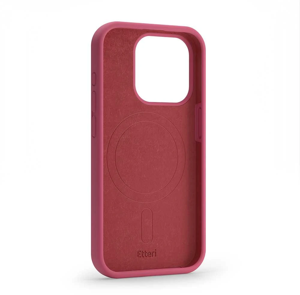 Telforceone Etteri silikoninis dėklas Apple iPhone 13 6.1" aviečių