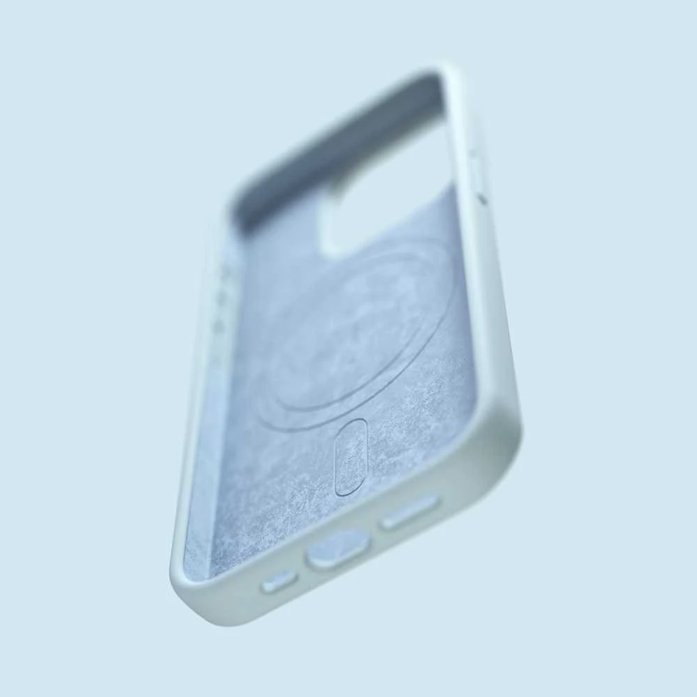 Dėklas Telforceone Etteri Silicone Mag Apple iPhone 13 6,1" žydros spalvos