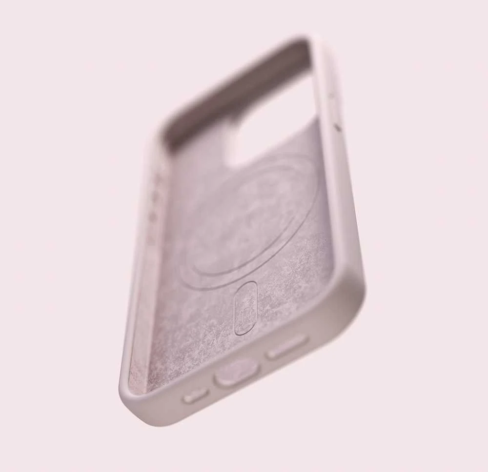 Dėklas Telforceone Etteri Silicone Mag Apple iPhone 15 Pro 6,1" rožinės spalvos