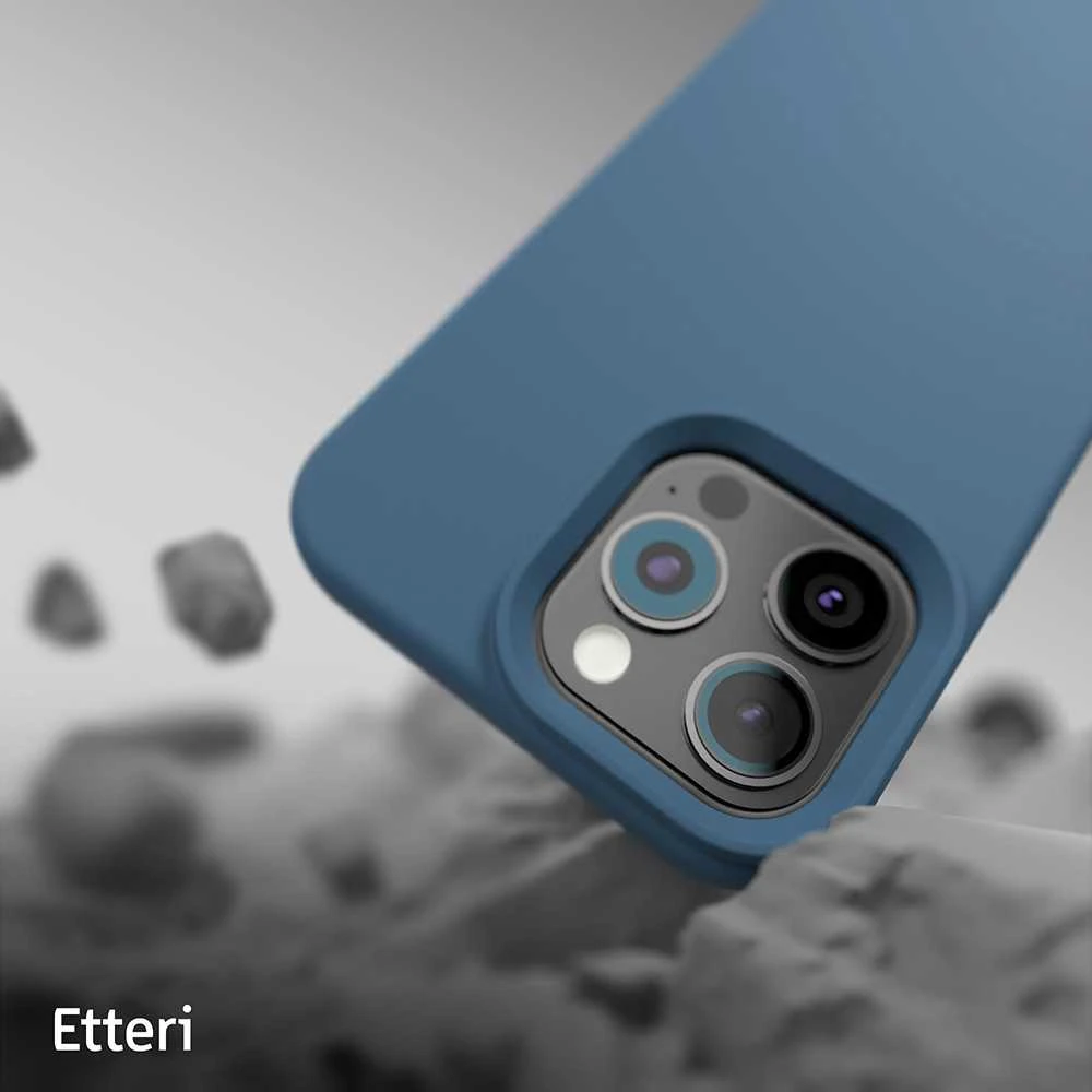 Dėklas Telforceone Etteri Silicone Mag Apple iPhone 16 Pro Max 6,9" mėlynos spalvos