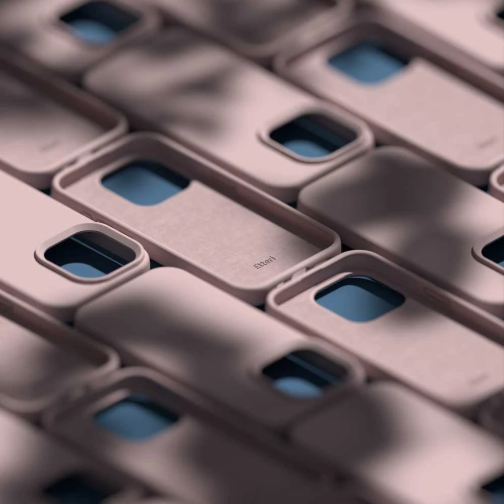 Etteri silikoninis dėklas Samsung Galaxy S23 FE šviesiai rožinis