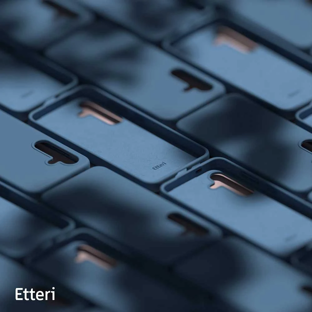 Etteri silikoninis dėklas Samsung Galaxy S24 Plus tamsiai mėlynas