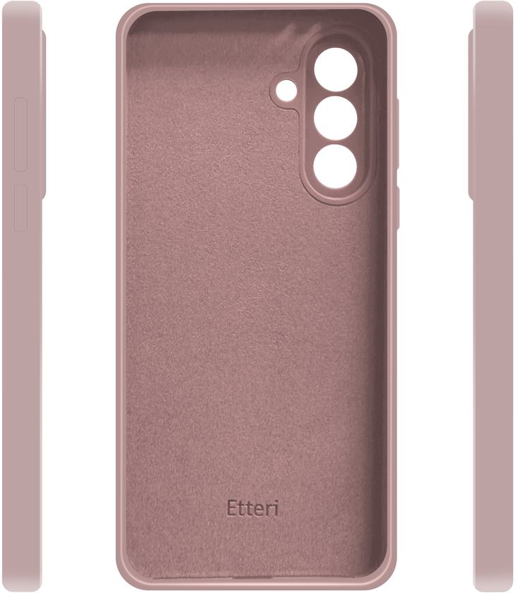 Etteri silikoninis dėklas Samsung Galaxy A36 5G šviesiai rožinis
