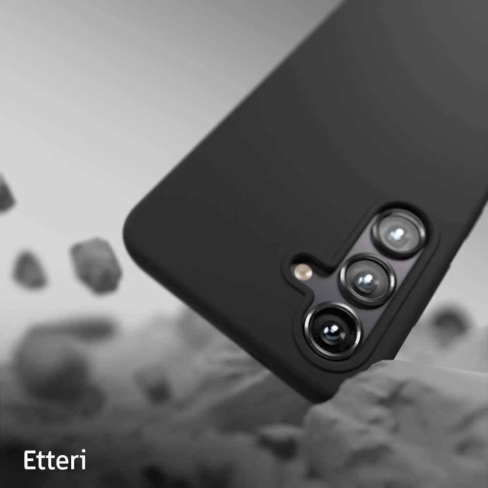 Etteri silikoninis dėklas Samsung Galaxy S24 Plus juodas