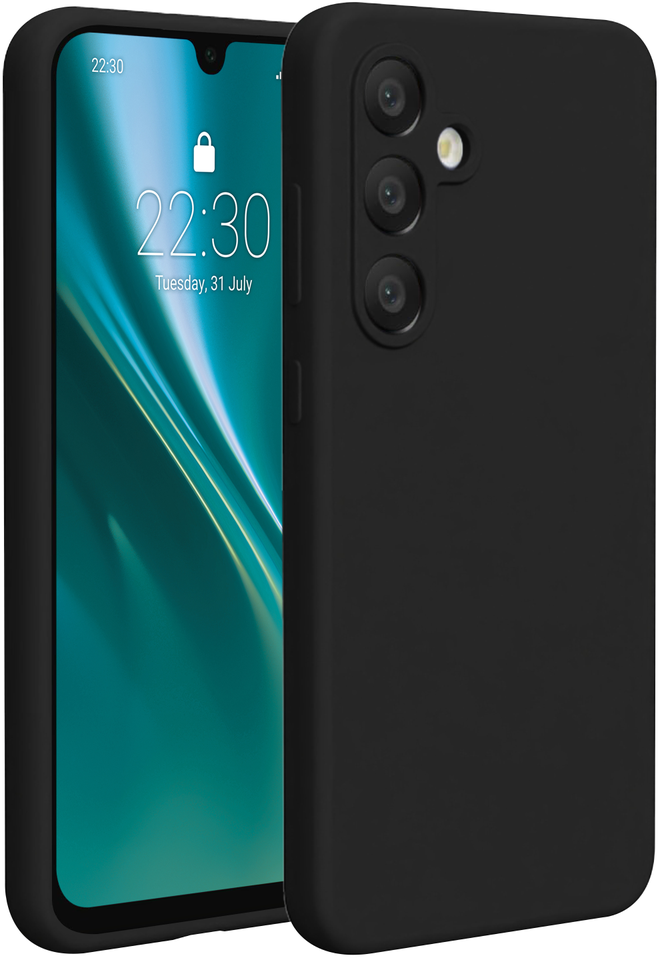Etteri silikoninis dėklas Samsung Galaxy A56 5G juodas