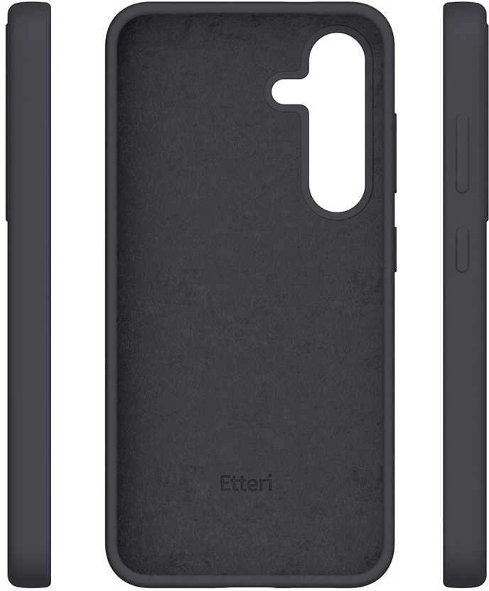 Etteri silikoninis dėklas Samsung Galaxy S24 Plus juodas