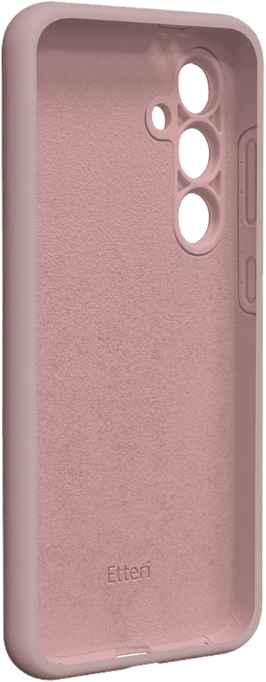 Etteri silikoninis dėklas Samsung Galaxy A36 5G šviesiai rožinis