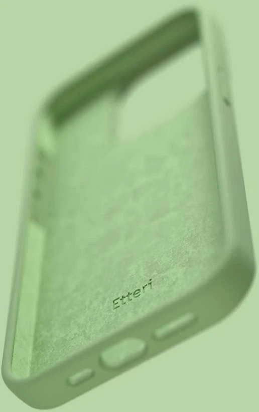 Etteri silikoninis dėklas Samsung Galaxy S23 Plus šviesiai žalias