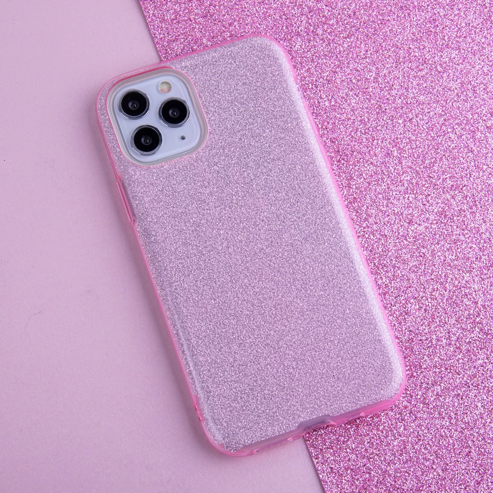 Dėklas TFO Blizgučiai 3in1 skirti Samsung Galaxy S26 Plus rožinės spalvos