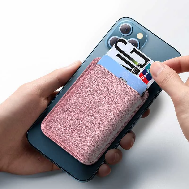 Dėklas Fusion Accessories Topt Alcane MagPocket – rožinės spalvos