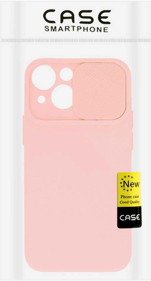Toptel Viršutinis Camshield minkštas dėklas Samsung Galaxy A16 5G lašiša