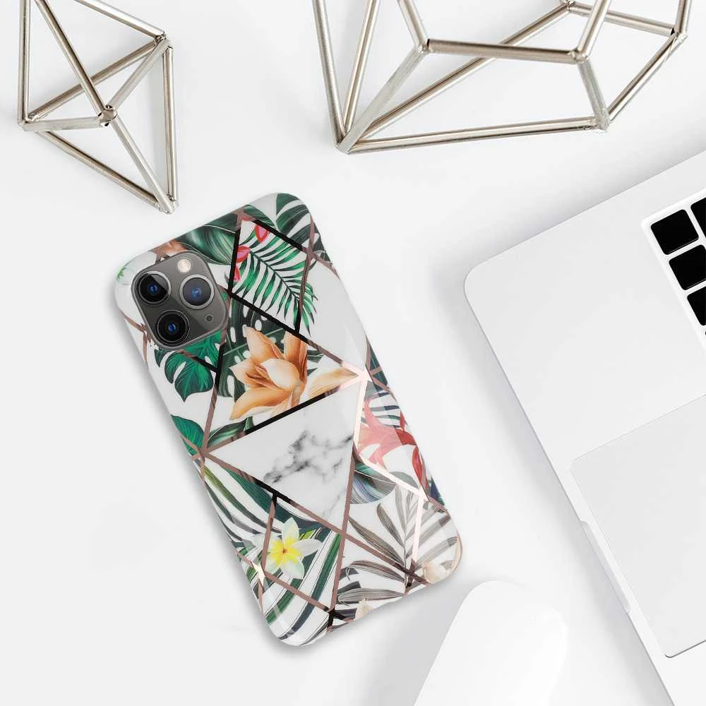 Dėklas Fusion Accessories Topt Cosmo Marble Apple iPhone 12 Pro Max šablonas 5