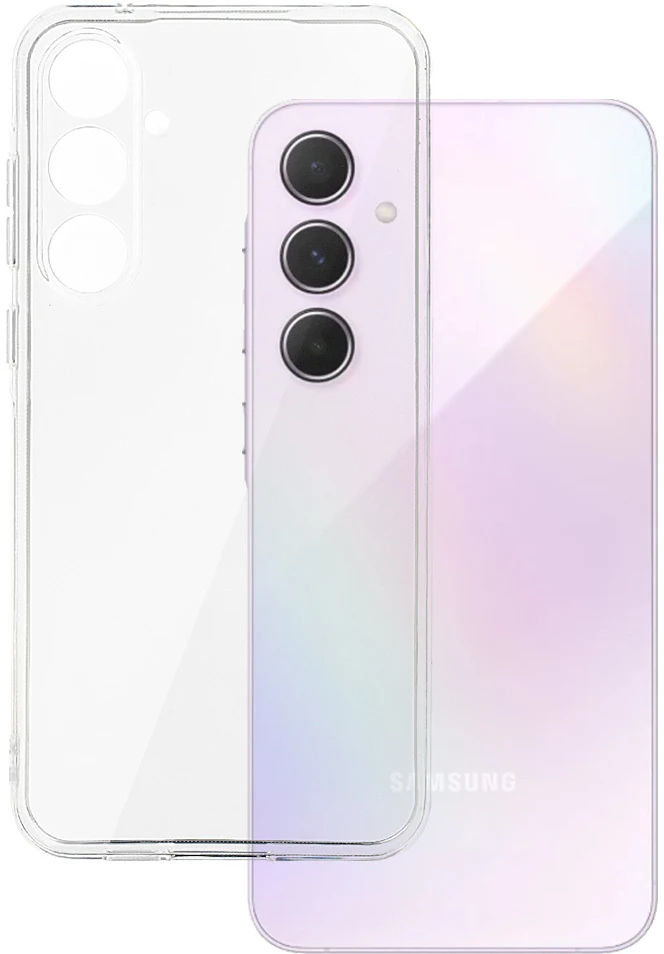 Toptel Back Dėklas 2 mm Perfect skirtas Samsung Galaxy A55 5G TRANSPARENT