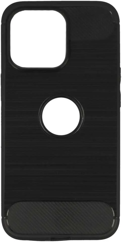 Dėklas Fusion Accessories Topt Galinis dangtelis CARBON skirtas Apple iPhone 13 Pro juodos spalvos