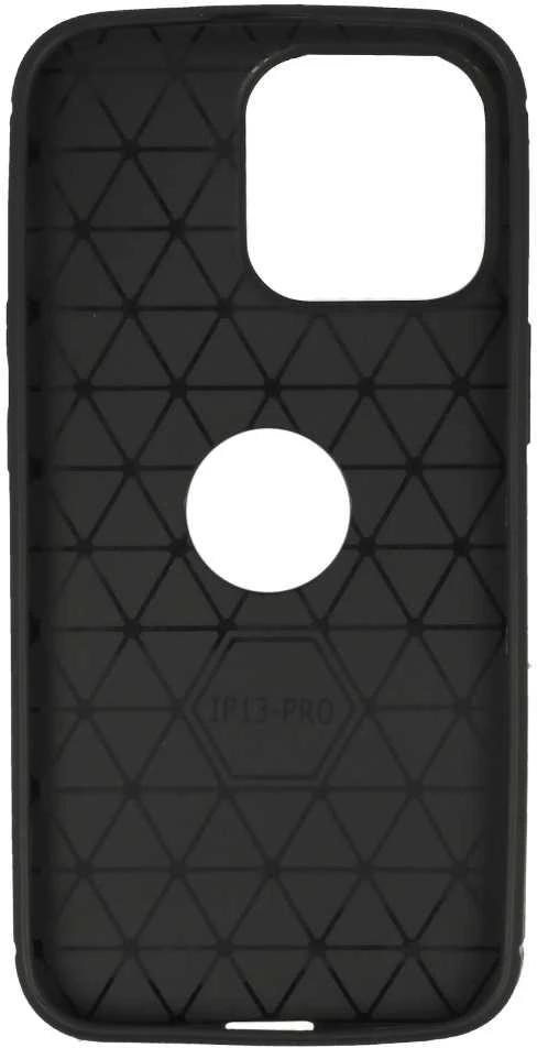 Dėklas Fusion Accessories Topt Galinis dangtelis CARBON skirtas Apple iPhone 13 Pro juodos spalvos