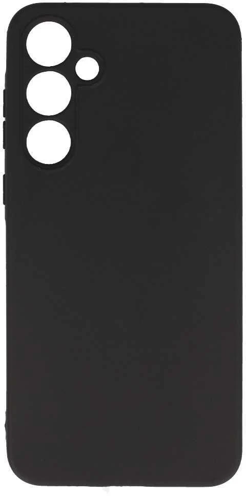 Topt Apsauginis dėklas Matinis, skirtas Samsung Galaxy A55 5G, juodos spalvos