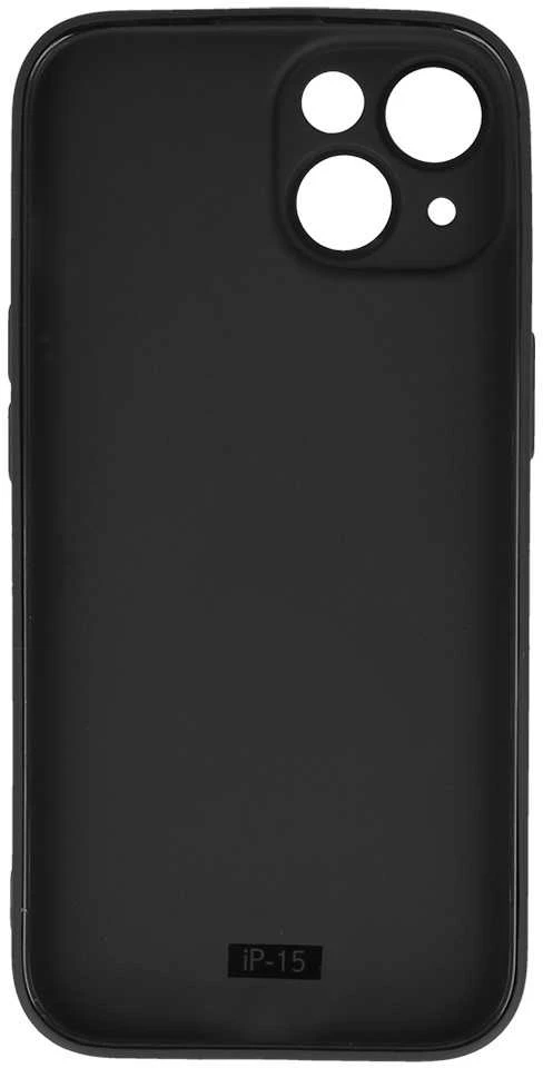 Dėklas Topt Galinis dangtelis Matinis skirtas Apple iPhone 15 juodos spalvos
