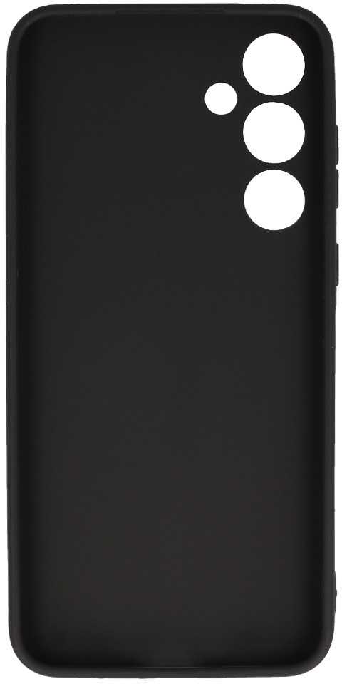 Dėklas Topt Galinis dangtelis Matinis, skirtas Samsung Galaxy A35, juodos spalvos
