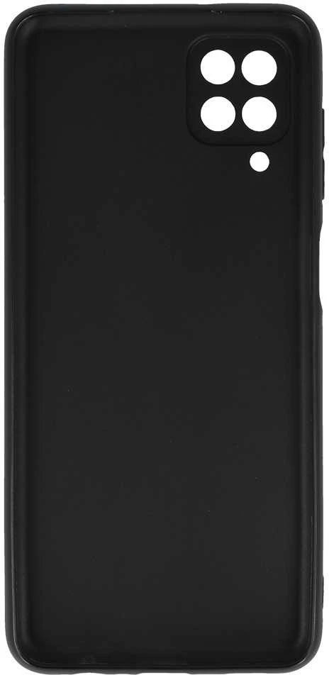 Dėklas Topt Galinis dangtelis Matinis, skirtas Samsung Galaxy A12, juodos spalvos