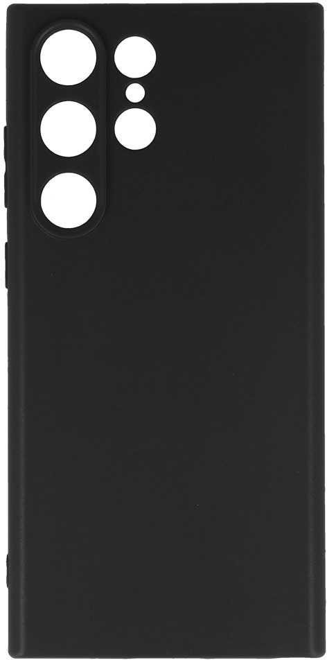 Dėklas Fusion Accessories Topt Galinis dangtelis Matinis skirtas Samsung Galaxy S23 Ultra juodos spalvos