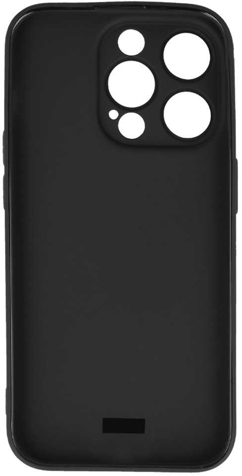 Dėklas Fusion Accessories Topt Galinis dangtelis Matinis skirtas Apple iPhone 15 Pro juodos spalvos
