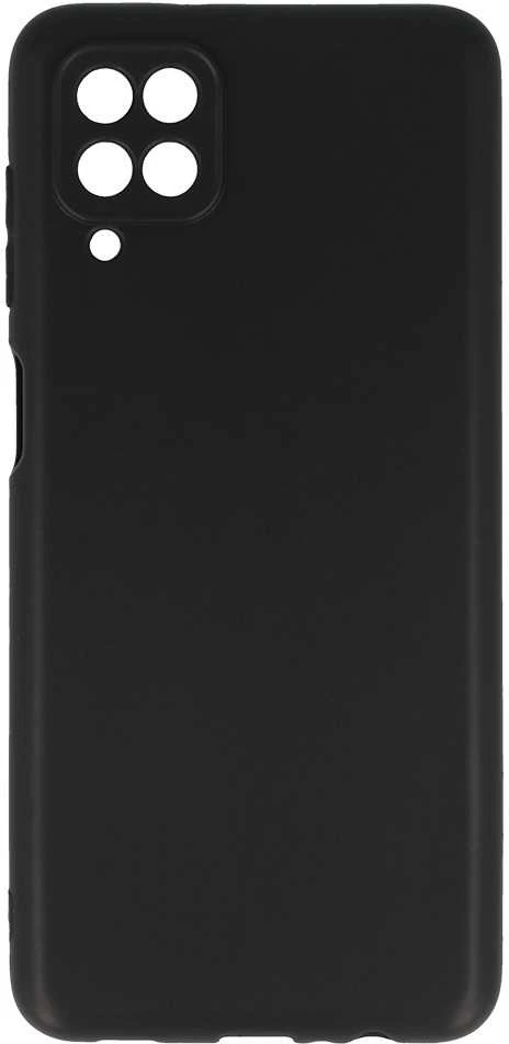 Dėklas Topt Galinis dangtelis Matinis, skirtas Samsung Galaxy A12, juodos spalvos