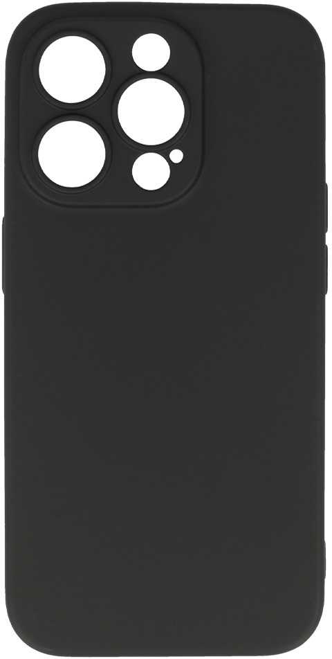 Dėklas Fusion Accessories Topt Galinis dangtelis Matinis skirtas Apple iPhone 15 Pro juodos spalvos