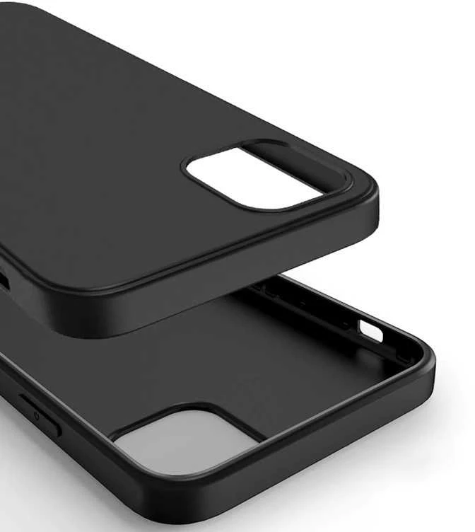 Dėklas Fusion Accessories Topt Galinis dangtelis Matinis skirtas Samsung Galaxy S23 FE juodos spalvos