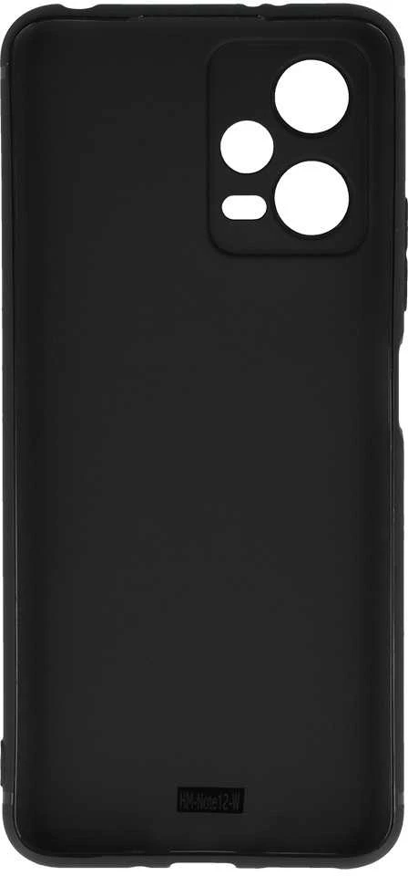 Dėklas Fusion Accessories Topt Galinis dangtelis Matinis skirtas Xiaomi Redmi Note 12 5G/Poco X5 juodos spalvos