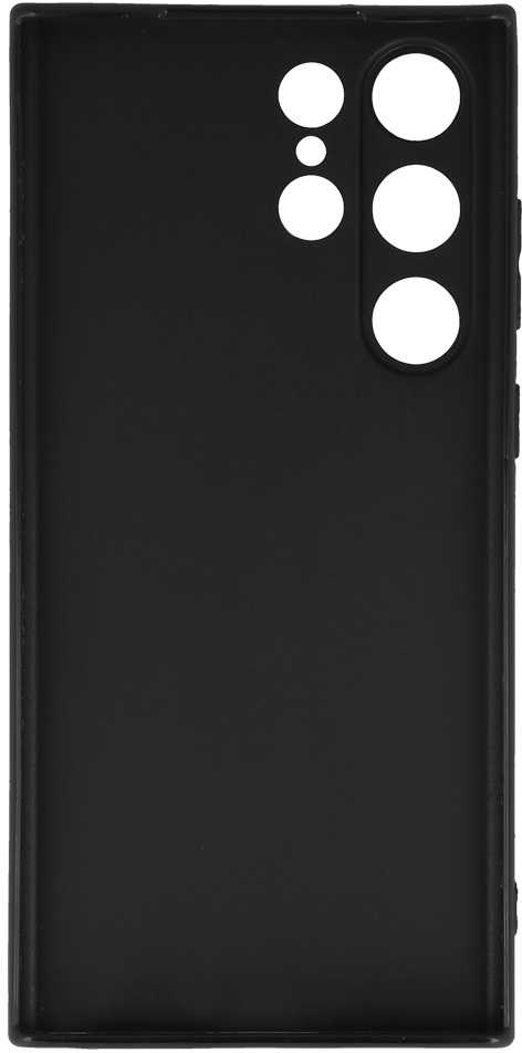 Dėklas Fusion Accessories Topt Galinis dangtelis Matinis skirtas Samsung Galaxy S23 Ultra juodos spalvos
