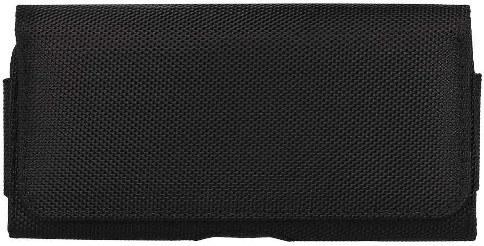 Dėklas Fusion Accessories Topt HIT Belt Holster (SIZE XL) skirtas Apple iPhone 15 Pro Max/Samsung A54 5G/A52/S24 Plus/S20 FE design 2 juodas (167×83 mm)