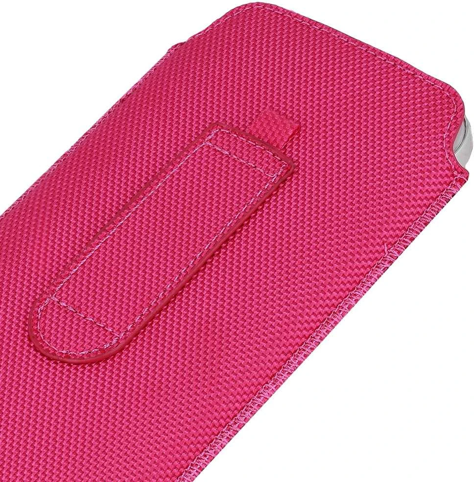 Dėklas Fusion Accessories Topt HIT maišelis telefonui (Dydis XL) Apple iPhone 14/14 Pro/Apple iPhone 15/15 Pro/Samsung S23/S23 Plus/S24/S24 Plus/A15/A54 5G design 2 rožinės spalvos